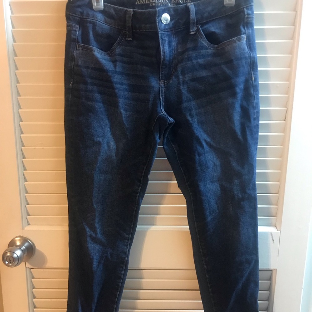 American Eagle skinny jeans 8 short